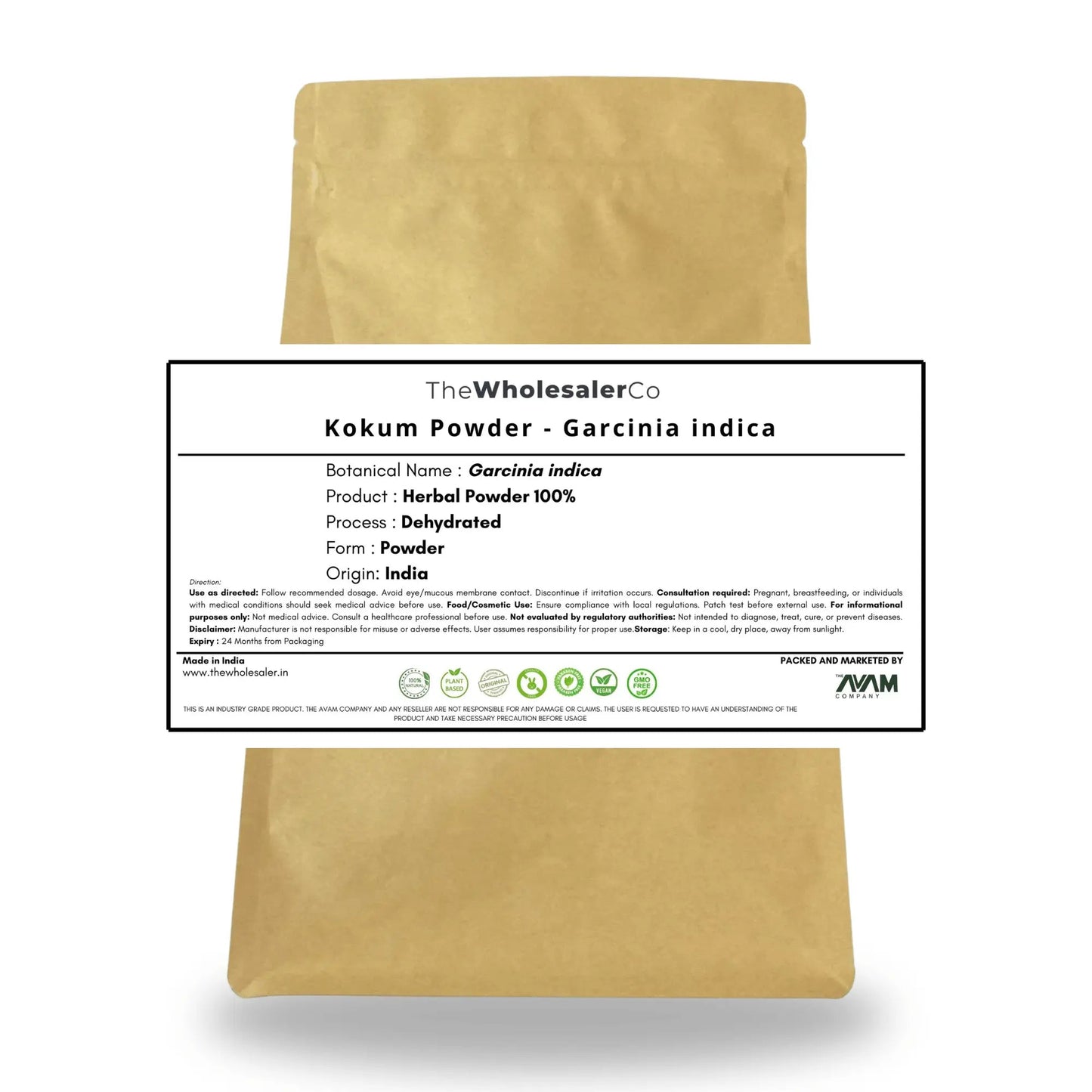 Kokum Powder - Garcinia indica Bulk Supplier@TheWholesaleCo Prices