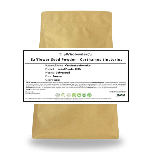Safflower Seed Powder - Carthamus tinctorius Bulk Supplier@TheWholesaleCo Prices